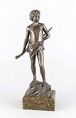 A boy from the mountain by Jeremias Christensen - Auction record, sale price, and art valuation. Compare with similar artists and explore comparable artworks.