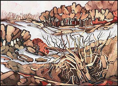 Crisp November by June Montgomery - Auction record, sale price, and art valuation. Compare with similar artists and explore comparable artworks.