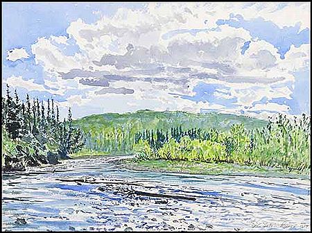 Elbow River at Bragg Creek by Dean Reeves - Auction record, sale price, and art valuation. Compare with similar artists and explore comparable artworks.
