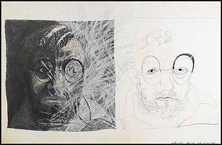 Portrait of Leslie Donald Poole: Self Portrait #5