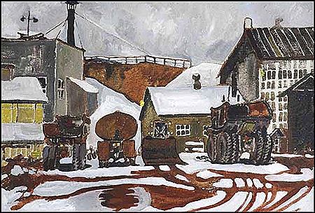 Trucks at S.R. Mine by Jennifer Garrett - Auction record, sale price, and art valuation. Compare with similar artists and explore comparable artworks.