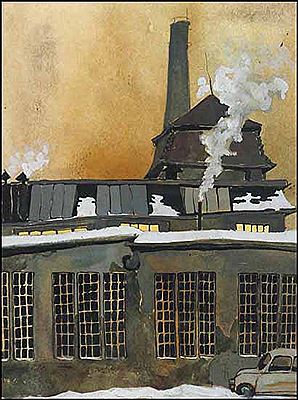 Zagreb Factory, Yugoslavia by Jennifer Garrett - Auction record, sale price, and art valuation. Compare with similar artists and explore comparable artworks.