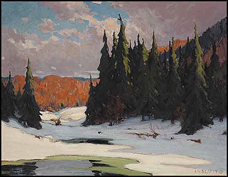 Winter Break-Up, Algonquin Park