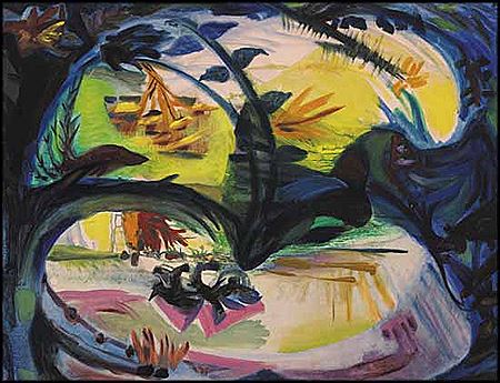 Sample artwork by Pierre Gauvreau (Born 1922), known for abstract painting, graphics and printmaking - View similar artists and auction records