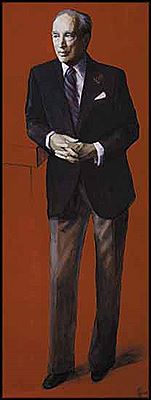 Portrait of Pierre Elliott Trudeau by Myfanwy Spencer Pavelic - Auction record, sale price, and art valuation. Compare with similar artists and explore comparable artworks.