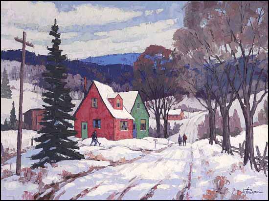 Winter at Maple Lake, Haliburton