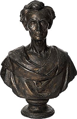Abraham Lincoln: Leonard Volk Life-Size Plaster Bust by Leonard Volk - Auction record, sale price, and art valuation. Compare with similar artists and explore comparable artworks.