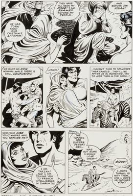 "Mike Royer and Dave Stevens Tarzan Weekly #6 (July 16th)