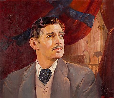 A Clark Gable as "Rhett Butler" by Armand Seguso - Auction record, sale price, and art valuation. Compare with similar artists and explore comparable artworks.