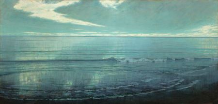 Sample artwork by Thomas Alexander Harrison (1853 - 1930), known for impressionist seascape, pastoral landscape and figure painting - View similar artists and auction records