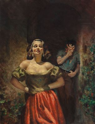 "The Naked Rich, paperback cover"