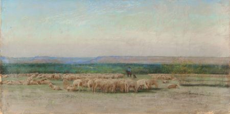 Sample artwork by Frank Reaugh (1860 - 1945), known for landscape with longhorn cattle - View similar artists and auction records
