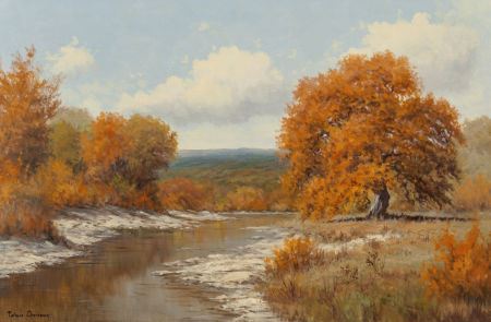 Autumn River Landscape