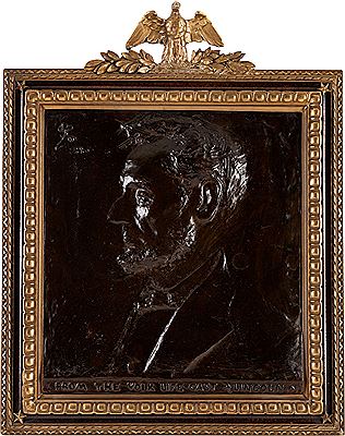 Abraham Lincoln: Bronze Plaque