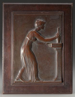 Sample artwork by Victor Brenner (1871 - 1924), known for sculptor-portrait medals, medallions - View similar artists and auction records