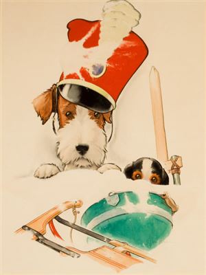 Artwork by Gene (Charles Eugene) Klebe