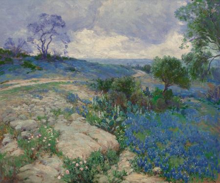 Texas Landscape with Bluebonnets by Julian (Robert Julian) Onderdonk - Auction record, sale price, and art valuation. Compare with similar artists and explore comparable artworks.