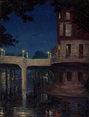 Night on the Riverwalk