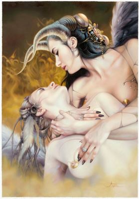 Arantza Sestayo Angel Song Vol. 1 Illustration Original Art