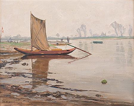 Fischer am Niederrhein