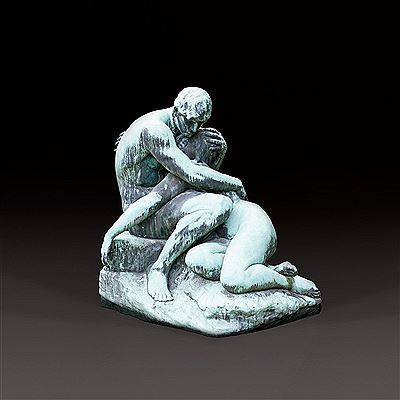 ADAM UND EVA, GROSSKULPTUR, 1898