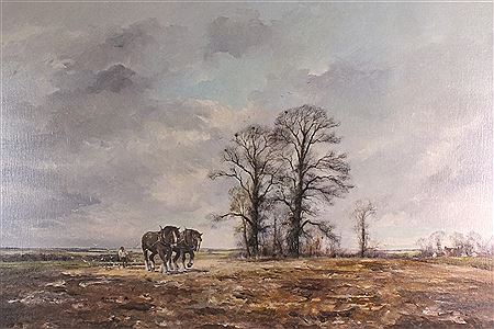 Sample artwork by Alwyn Crawshaw (Born 1934), known for landscape painting - View similar artists and auction records