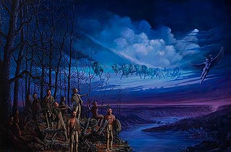Native American Scene,1994