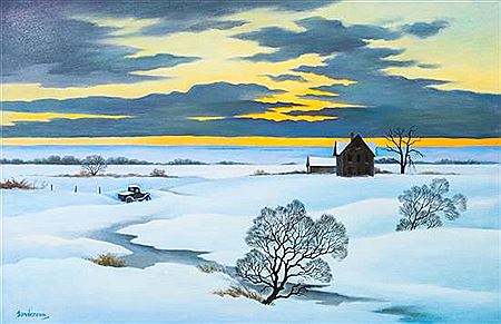 Winter Sunset, 1978
