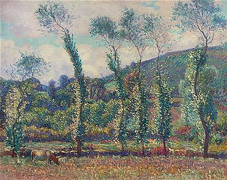 Landscape with Cow, 1917