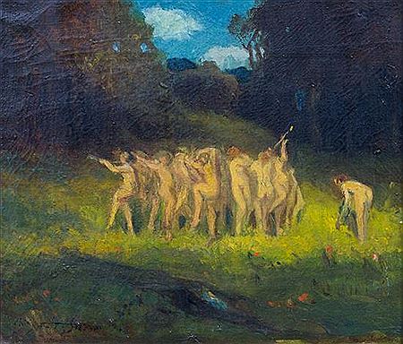 A Joyous Band, 1900