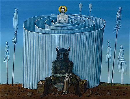 Sample artwork by Otfried Helmuth Cullman (Born 1949), known for painting - View similar artists and auction records
