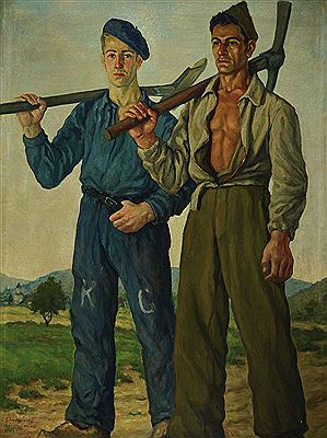 Sample artwork by Anatoli Soungouroff (1911 - 1982), known for painting - View similar artists and auction records