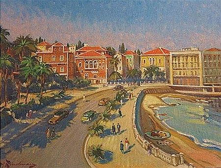 L'avenue des Français à Beyrouth