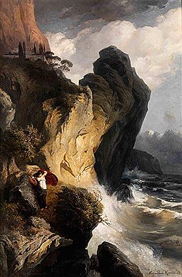 Sample artwork by Edmund Kanoldt (1845 - 1904), known for landscape painting and illustration - View similar artists and auction records