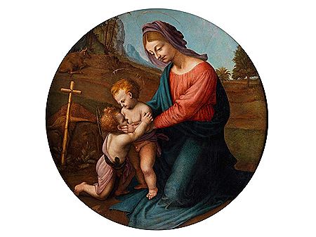MADONNA MIT KIND UND DEM JOHANNESKNABEN by Piero di Cosimo - Auction record, sale price, and art valuation. Compare with similar artists and explore comparable artworks.