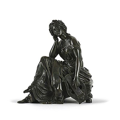 Terpsichore pensive by Alfred Louis Habert - Auction record, sale price, and art valuation. Compare with similar artists and explore comparable artworks.