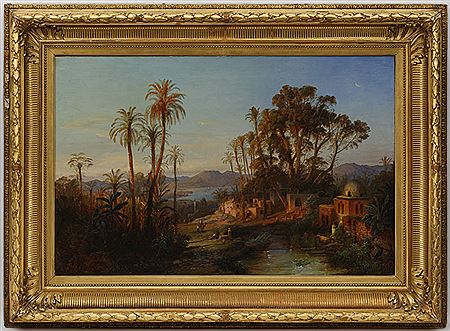 Village arabe en Palestine