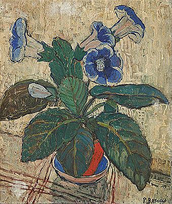 Vase fleuri.