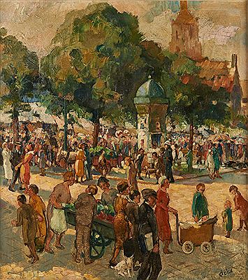 Le marché aux puces