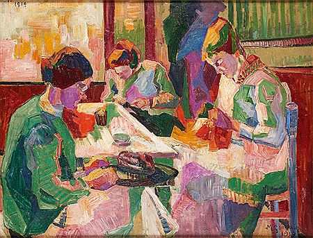 L’atelier de couture" (période fauve
