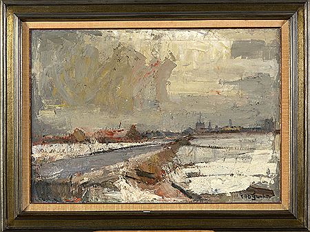 "Paysage enneigé"