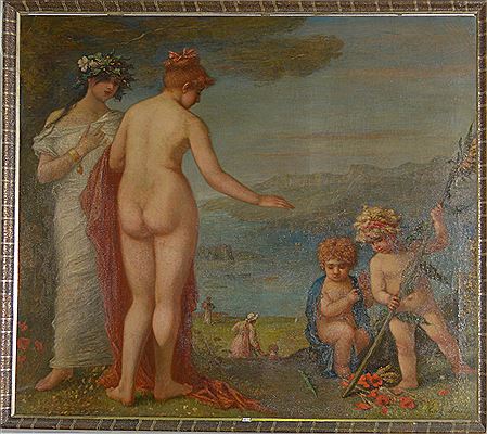 "Les baigneuses au lézard"