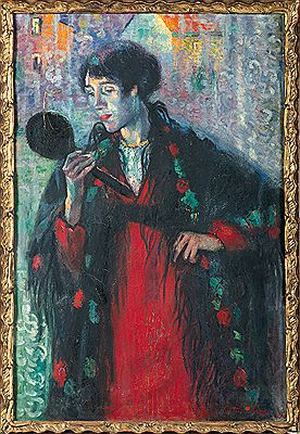 Femme au miroir