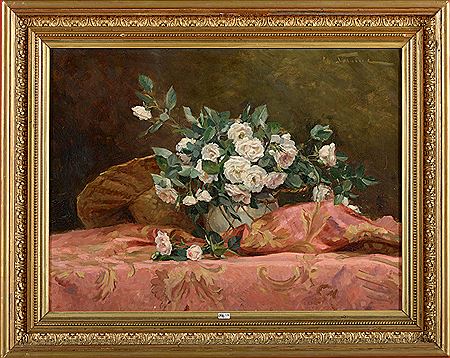 Sample artwork by Albert Sirtaine (1868 - 1959), known for painting - View similar artists and auction records