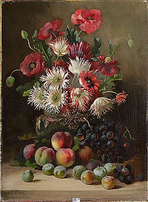 Sample artwork by Kati Simon (Born 1952), known for painting - View similar artists and auction records