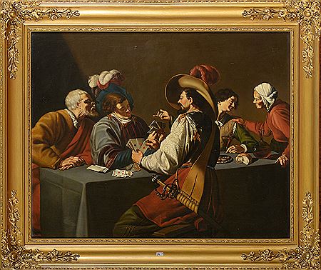 La partie de cartes by Victor Anthonis - Auction record, sale price, and art valuation. Compare with similar artists and explore comparable artworks.