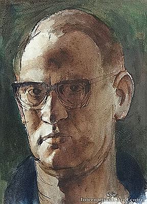 Portrait of Ron Stenberg: Self Portrait