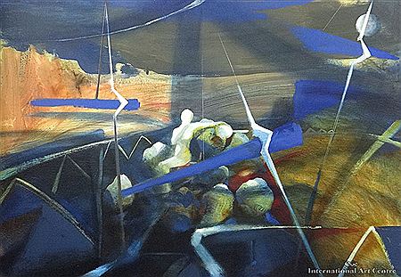 Sample artwork by Garry Currin (Born 1952), known for painting - View similar artists and auction records