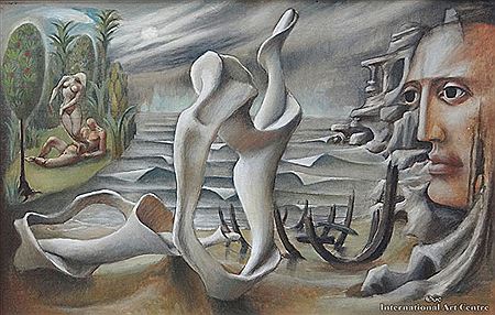 Transition No. 8 (Creation Cycle) by Edward Bullmore - Auction record, sale price, and art valuation. Compare with similar artists and explore comparable artworks.