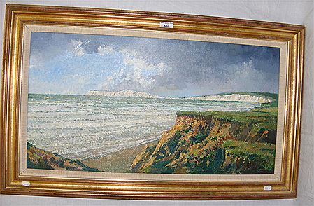West Wight coastal scene